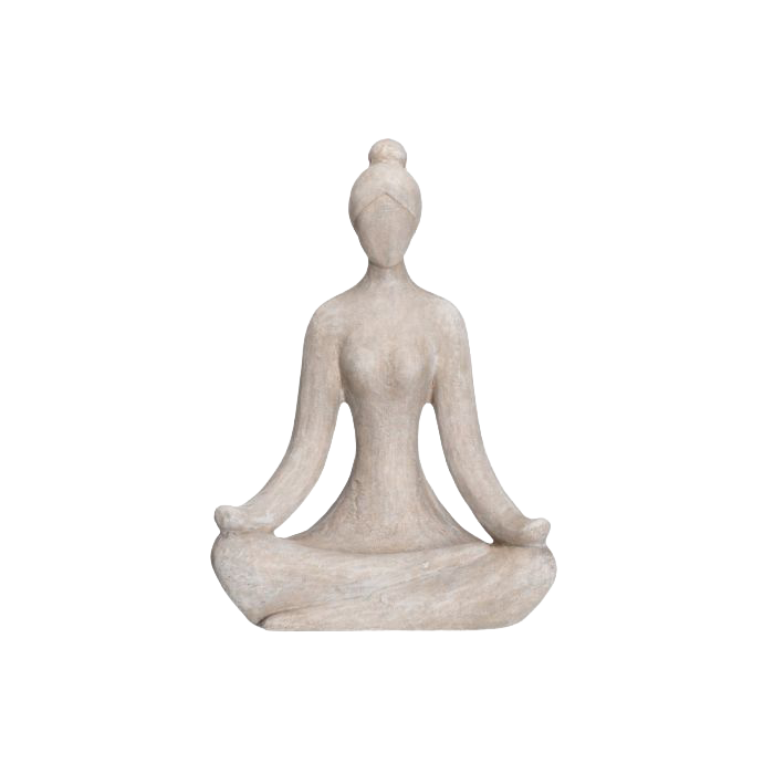 Dārza statuja “Lady Yogi” 47 cm