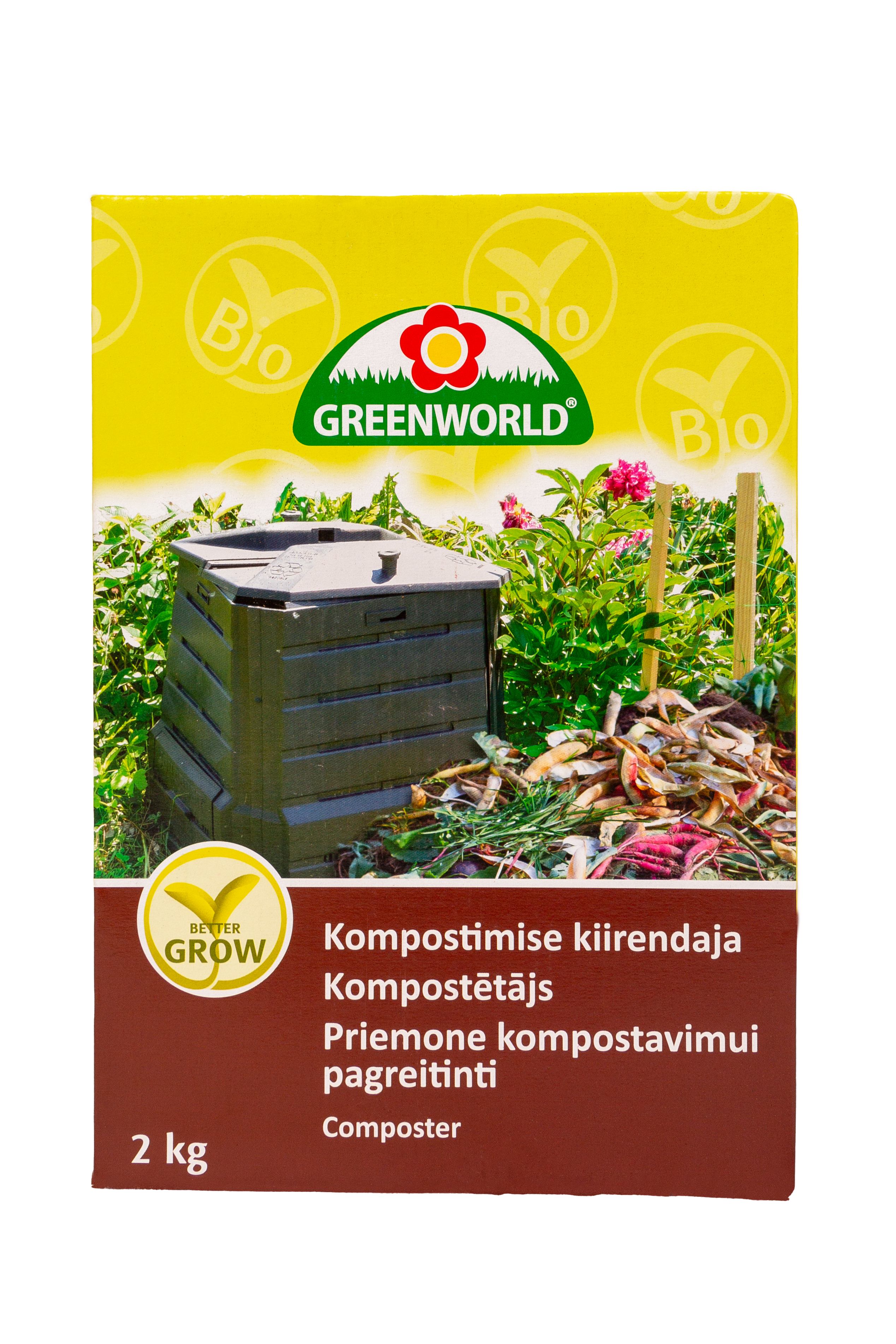 GREENWORLD Kompostētājs 2kg