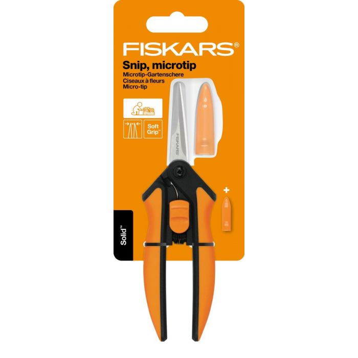 Fiskars Solid SP13 Micro-Tip dārza šķēres