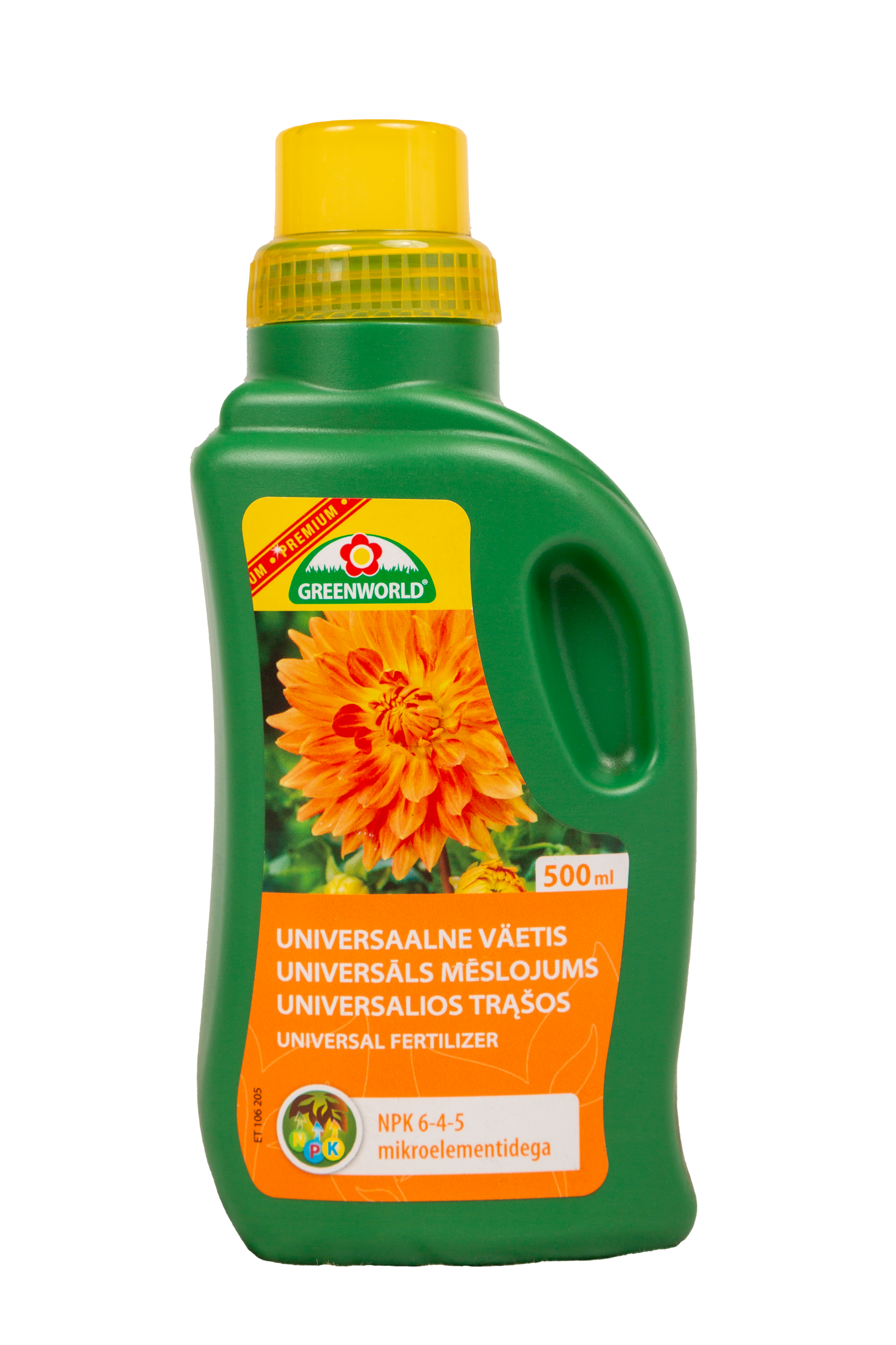 GREENWORLD Universālais mēslojums 500ml