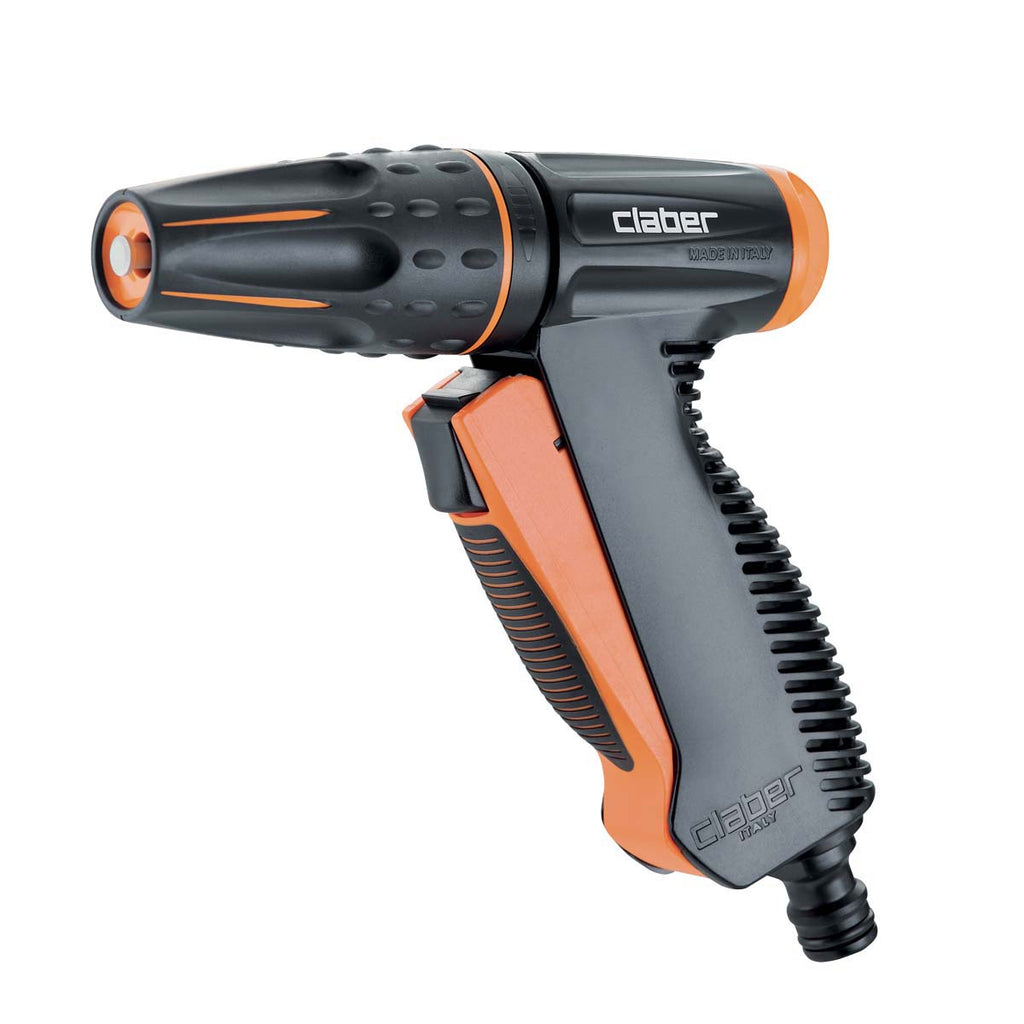 CLABER Precision Comfort laistīšanas pistole ar gumijotu rokturi