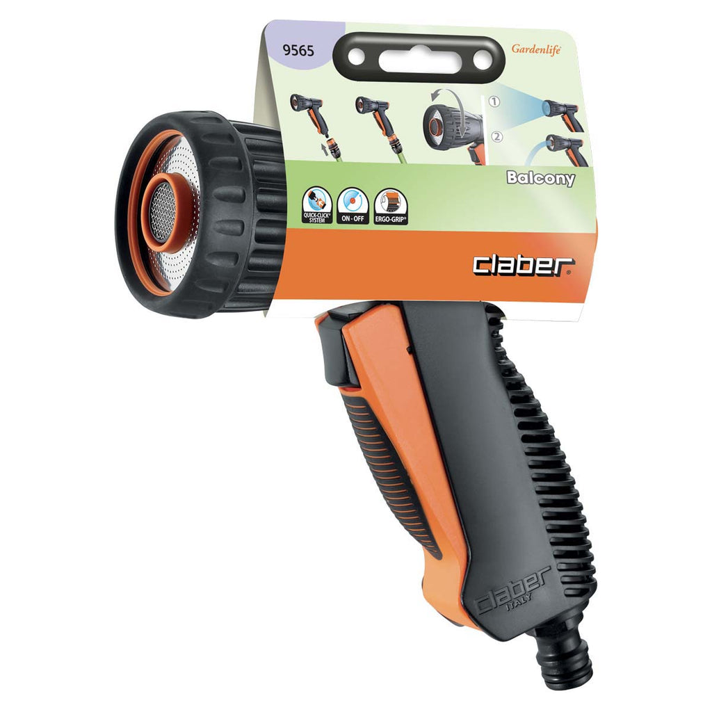 CLABER Balcony Comfort laistīšanas pistole ar aeratoru
