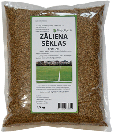 Zāliena sēklu maisījums Sport 500g