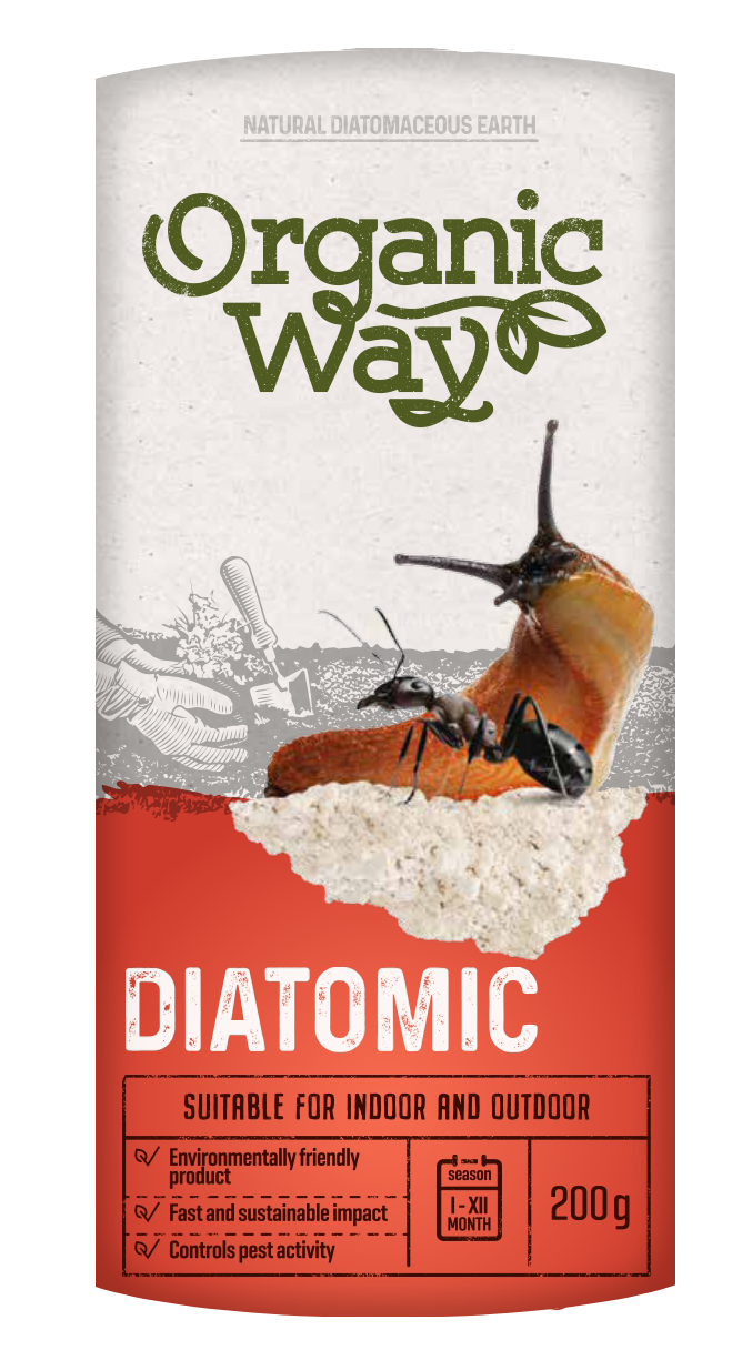 DIATOMIC līdzeklis gliemežu kontrolei 0.2kg
