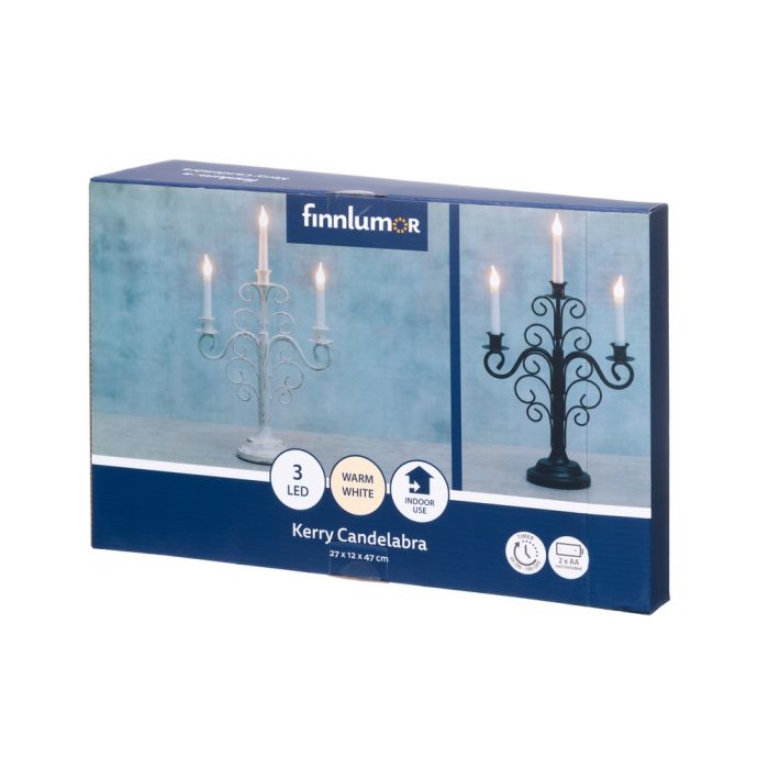 Trīszaru kandelabrs "Kerry"