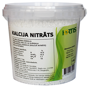 HORTIS Kalcija nitrāts 1kg