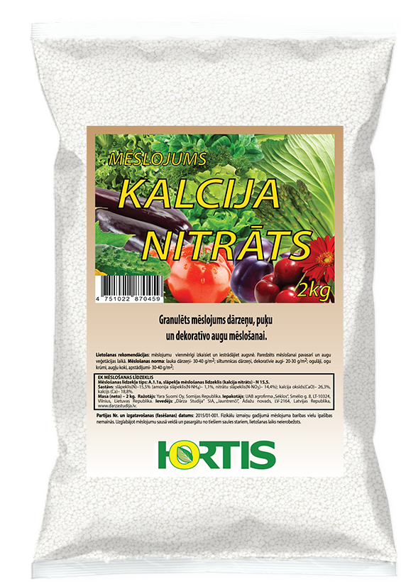 HORTIS Kalcija nitrāts 2kg