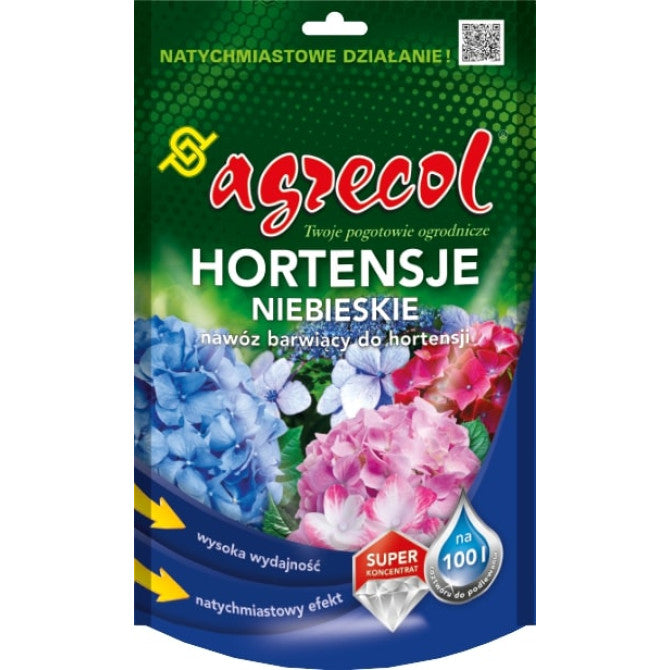 AGRECOL Šķīstošais mēslojums Zilajām Hortenzijām 250g