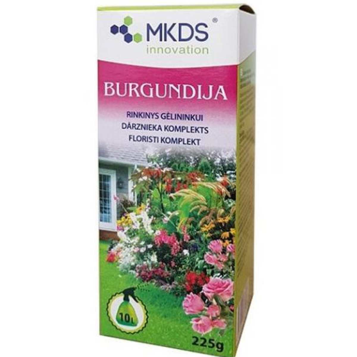 MKDS Burgundija dārznieka komplekts 225g