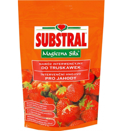 SUBSTRAL šķīstošais mēslojums zemenēm 350g