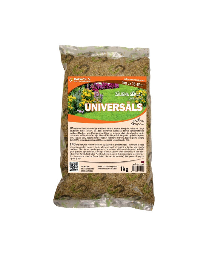Zāliena sēklu maisījums universāls 1kg